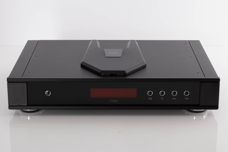 Front view of a used Rega Saturn MK3 CD Player in a Black finish