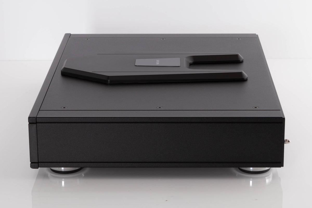 Right side view of a used Rega Saturn MK3 CD Player in a Black finish