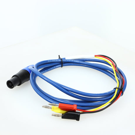 Front right angle of a used REL Baseline Blue 3.0m Subwoofer Cable