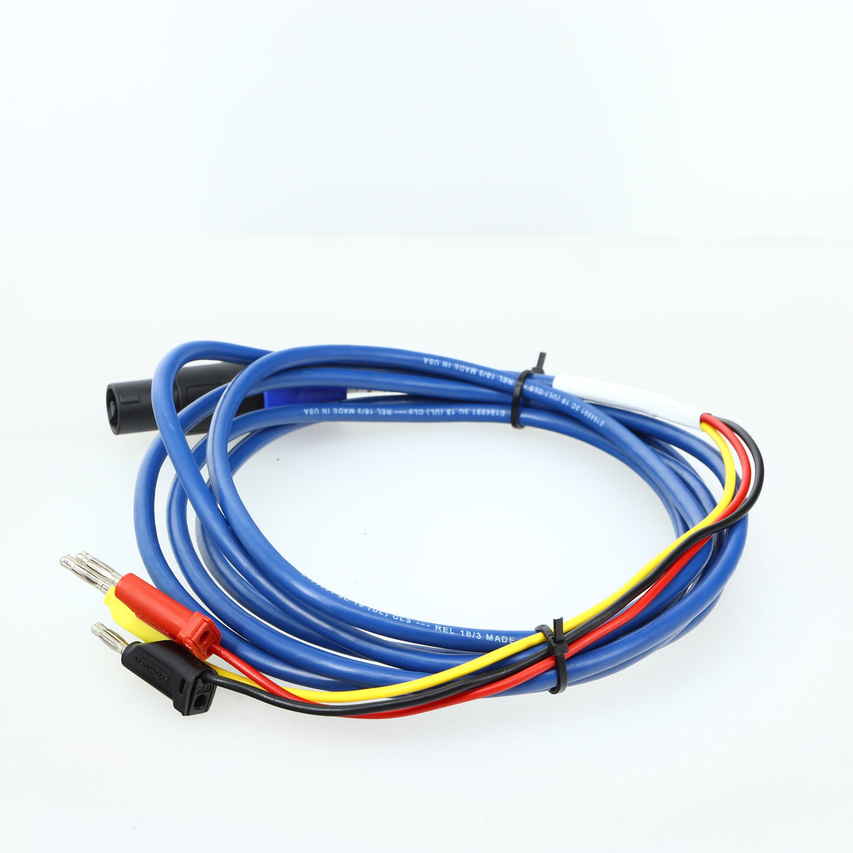 Right side view of a used REL Baseline Blue 3.0m Subwoofer Cable