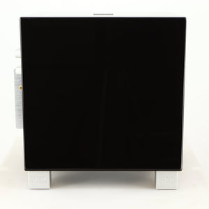 Left side view of a used REL T5i Subwoofer in a piano black finish