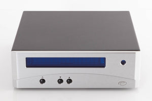 Front view of a used Resolution Opus 21 PS Power Supply in a Silver finish