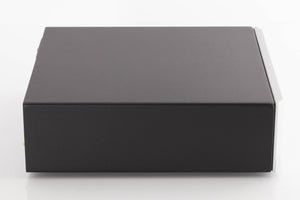 Left side view of a used Resolution Opus 21 PS Power Supply in a Silver finish