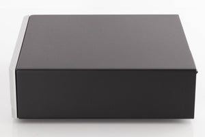 Right side view of a used Resolution Opus 21 PS Power Supply in a Silver finish