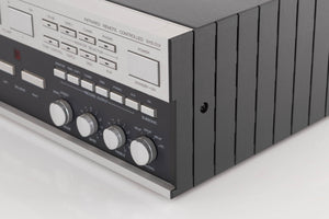 Front right corner of a used Revox B251 Integrated Amplifier 
