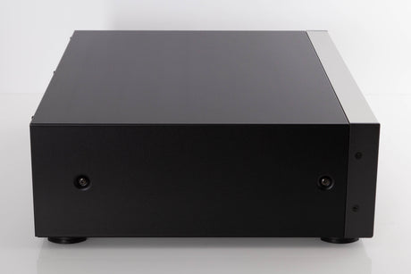 Left side view of a used Revox C115 Cassette Tape Deck in a Black finish