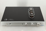 Top view of a used Rogue Audio Metis Magnum Valve Pre Amplifier in Silver finish
