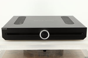 Front view of a used Roksan Attessa Integrated Amplifier in Black finish 