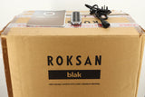Box of a used Roksan BLAK CD Player in Charcoal finish