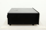 Side view of a used Roksan BLAK CD Player in Charcoal finish
