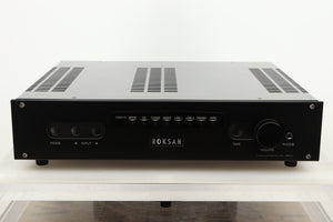 Front view of a used Roksan Kandy KA-1 MkIII Integrated Amplifier in Black finish