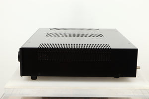 Side view of a used Roksan Kandy KA-1 MkIII Integrated Amplifier in Black finish 