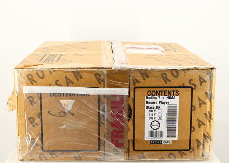 Box for a used Roksan Radius 7 Turntable / T-VM95ML Cartridge