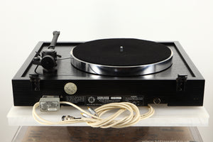 Rear view of a used Roksan Xerxes Turntable with Tabriz Tonearm