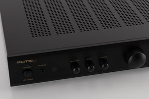 Close up view of a used Rotel A11MKII Integrated Amplifier