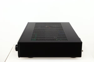 Right side view of a used Rotel A14 MKII Integrated Amplifier in a black finish