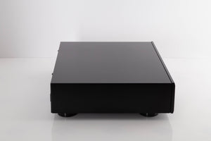 Left side view of a used Rotel CD11 MKII CD Player in a Black finish