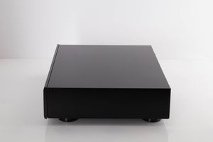 Right side view of a used Rotel CD11 MKII CD Player in a Black finish