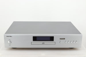 Front view of a used Rotel CD11 Tribute CD Player in a silver finish