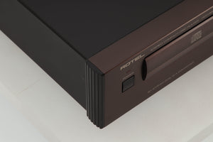 Front left corner view of a used Rotel RCD-965BX CD Player