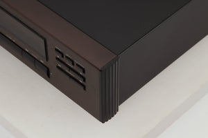 Front right corner view of a used Rotel RCD-965BX CD Player