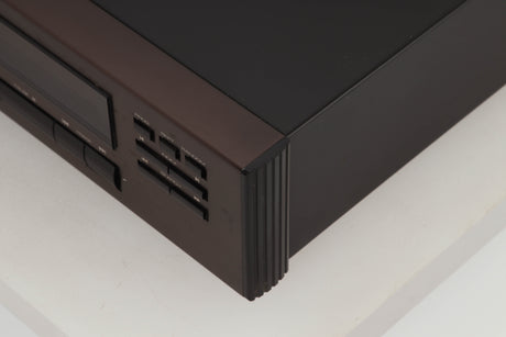 Front right corner view of a used Rotel RCD-965BX CD Player