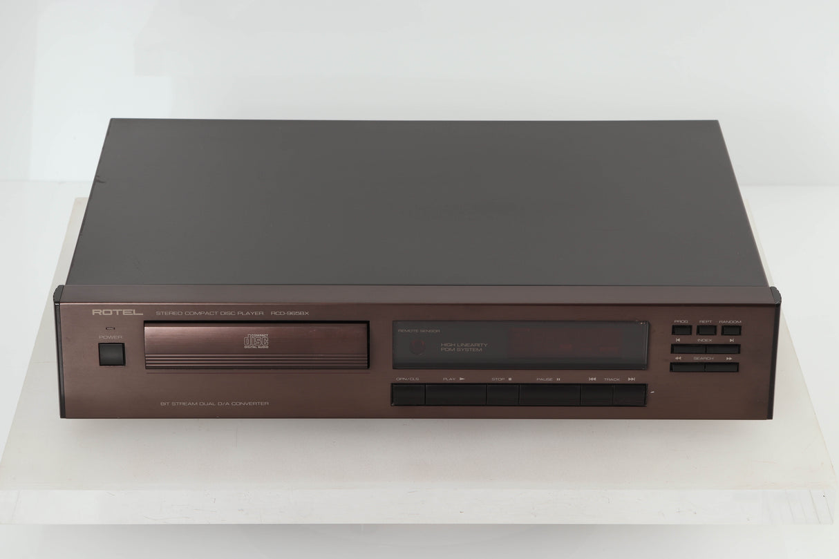 Front view of a used Rotel RCD-965BX CD Player