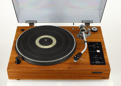 Front view of a used Rotel RP-3000 Turntable W/ SME 3009 Series II Improved Tonearm