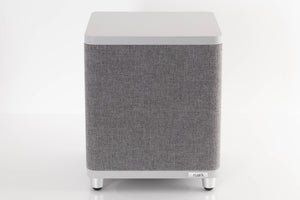 Front view of a used Ruark Audio RS-1 Subwoofer in Soft Grey