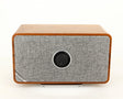 Front view of a used Ruark MRX Wireless Speaker in a walnut finish