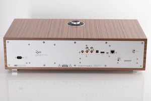 Rear view of a used Ruark R410 Integrated Music System in Fused Walnut