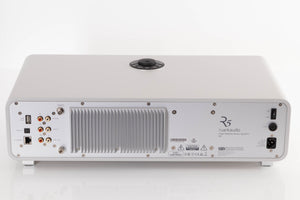 Rear view of a used Ruark R5 Music System in Soft Grey