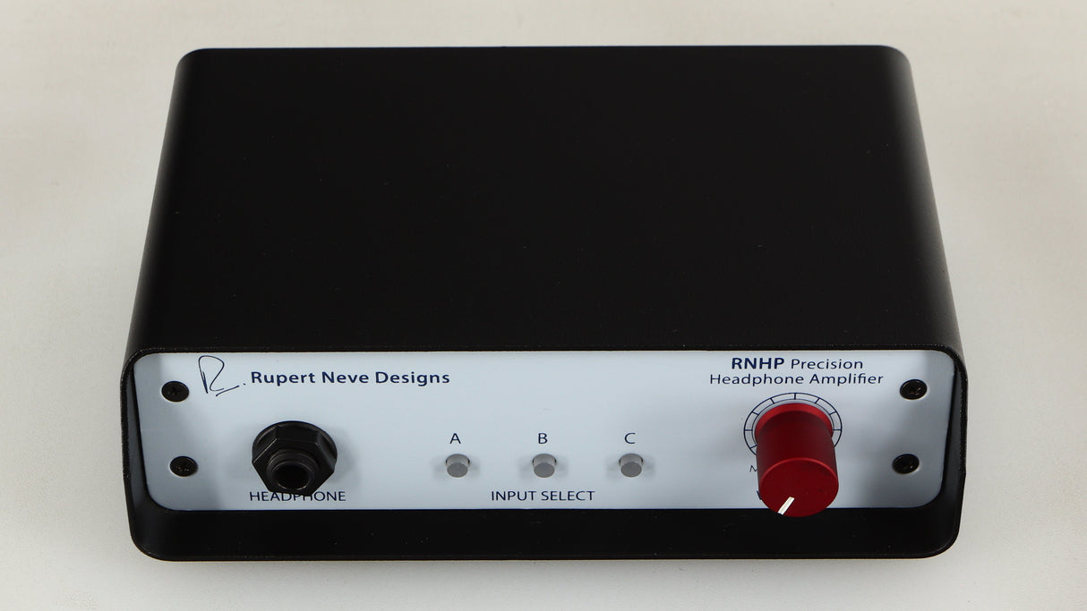 Top of a used Rupert Neve Designs RNHP Precision Headphone Amplifier 