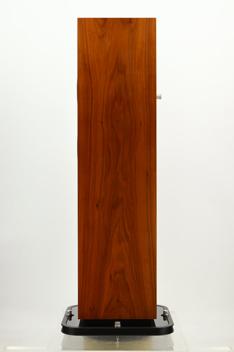 Side view of a used Russell K Red 150SE Floorstanding Speaker in Walnut finish