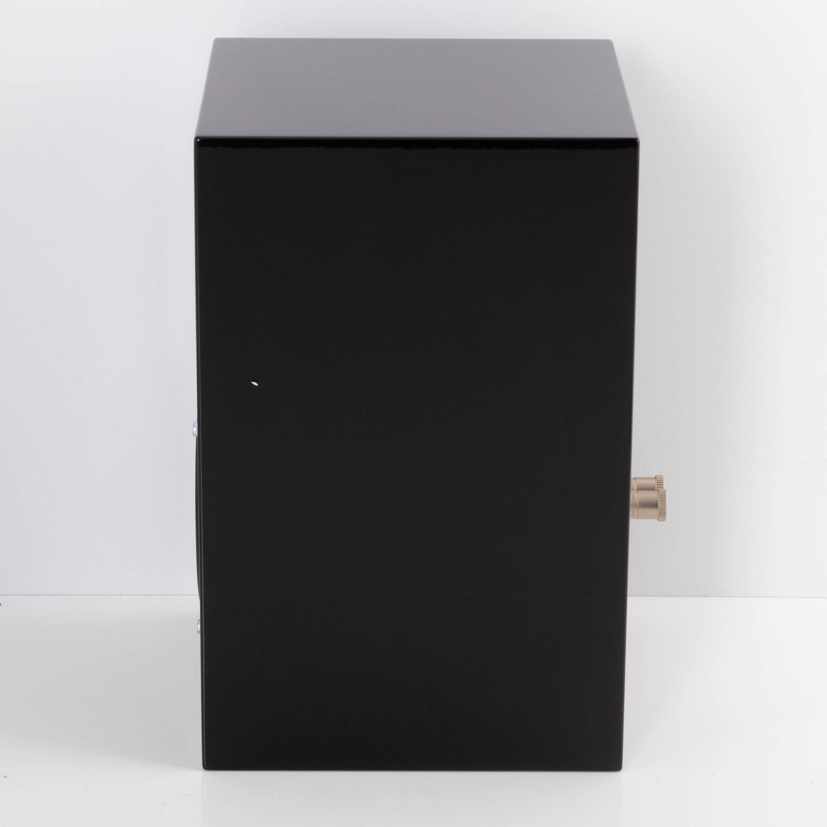 Right side view of a used Russell K RED50 Standmount Speaker in a Piano Black finish