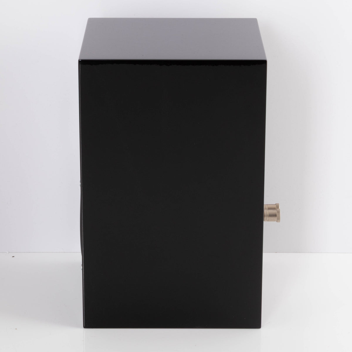 Right side view of a used Russell K RED50 Standmount Speaker in a Piano Black finish