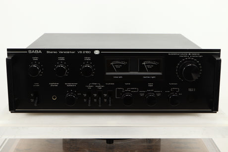 Front view of a used Saba VS2160 Integrated Amplifier