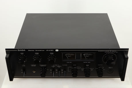 Top view of a used Saba VS2160 Integrated Amplifier