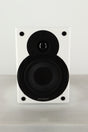 Front view of an Ex Display Scansonic S5 Standmount Speakers in White finish