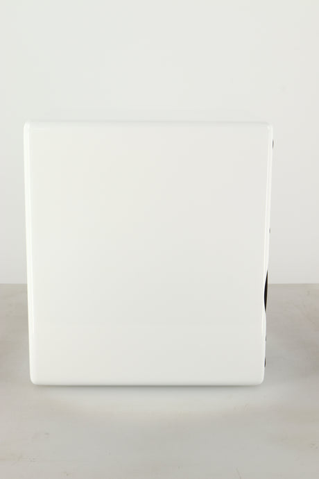 Side view of an Ex Display Scansonic S5 Standmount Speakers in White finish