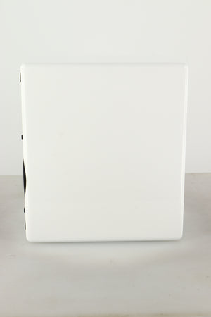 Side view of an Ex Display Scansonic S5 Standmount Speakers in White finish