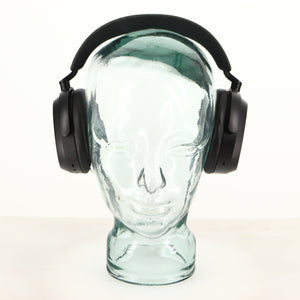 Front view of used Sennheiser Momentum 4 Wireless Headphones in a black finish