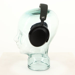 Right side view of used Sennheiser Momentum 4 Wireless Headphones in a black finish