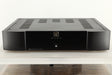 Front view of a used Sim Audio Moon 330A Power Amplifier in Black finish