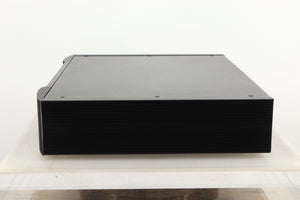 Side view of a used Sim Audio Moon NEO 380D Mind 2 Streamer/DAC in Black finish