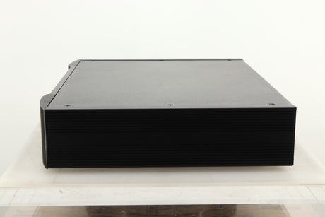 Side view of a used Sim Audio Moon NEO 380D Mind 2 Streamer/DAC in Black finish