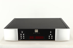 Front view of a used Simaudio Moon 260D CD Player in a black / silver finish