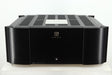 Front view of a used Simaudio Moon 860A V2 Power Amplifier in black finish 