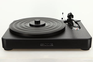 Front view of a used SME Model 6 Turntable with an SME M2-9 Tonearm 