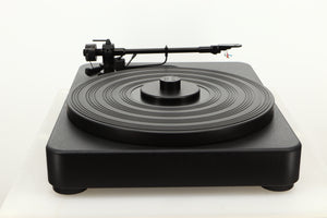 Side view of a used SME Model 6 Turntable with an SME M2-9 Tonearm 
